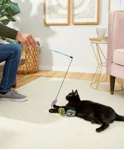 Frisco Retro Plush Comic Book Bubble Teaser Cat Toy with Catnip -The Frisco Store 230282 PT2. SY630 V1600973485