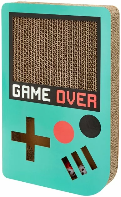 Frisco Retro Game Over Scratcher Cat Toy 3 Frisco Retro Game Over Scratcher Cat Toy