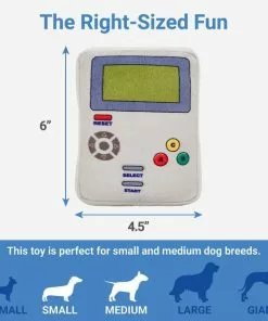 Frisco Retro Game On Plush Squeaky Dog Toy -The Frisco Store 230290 PT1. SY630 V1599945376
