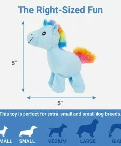 Frisco Retro Colorful Pony Plush Squeaky Dog Toy 6 Frisco Retro Colorful Pony Plush Squeaky Dog Toy -The Frisco Store 230357 PT1. SY630 V1599943576