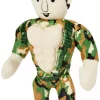 Frisco Retro Camo Hero Muscle Plush Squeaky Dog Toy -The Frisco Store 230375 MAIN. SY630 V1598549755