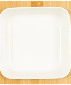 Frisco Square Melamine Dog & Cat Bowl with Bamboo Stand -The Frisco Store 232072 PT2. SY630 V1605110560