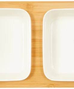 Frisco Square Melamine Dog & Cat Bowl Set with Bamboo Stand 11 Frisco Square Melamine Dog & Cat Bowl Set with Bamboo Stand -The Frisco Store 232076 PT2. SY630 V1605110607