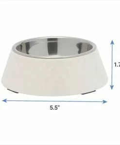 Frisco Hammered Melamine Stainless Steel Dog Bowl -The Frisco Store 232083 PT6. SY630 V1605749206