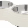 Frisco Stainless Steel Double Dog Bowls with Melamine Stand -The Frisco Store 232091 MAIN. SY630 V1605054117