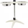 Frisco Adjustable Stainless Steel Double Elevated Dog Bowls, 7 Cups -The Frisco Store 232097 MAIN. SY630 V1605049912