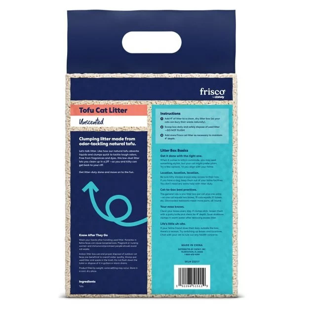 Frisco Tofu Clumping Cat Litter 5 Frisco Tofu Clumping Cat Litter - Image 3