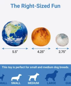 Frisco Earth, Mars, & Moon Plush Squeaky Dog Toy, 3 count 6 Frisco Earth, Mars, & Moon Plush Squeaky Dog Toy, 3 count -The Frisco Store 233587 PT1. SY630 V1602685891