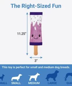 Frisco Popsicle Firehose Squeaky Dog Toy 6 Frisco Popsicle Firehose Squeaky Dog Toy -The Frisco Store 233607 PT1. SY630 V1602685867
