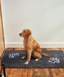 Frisco Microfiber Chenille Paw Print Doormat Runner -The Frisco Store 235889 PT6. SY630 V1606833151