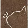 Frisco Microfiber Chenille Cat Silhouette Litter Mat 1 Frisco Microfiber Chenille Cat Silhouette Litter Mat -The Frisco Store 235901 MAIN. SY630 V1603321908