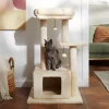 Frisco 40-in Faux Fur Cat Tree & Condo