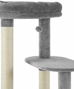 Frisco 59.5-in Heavy Duty Faux Fur Cat Tree & Condo -The Frisco Store 238156 PT3. SY630 V1616074619