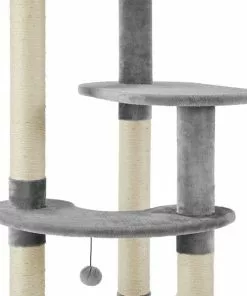 Frisco 59.5-in Heavy Duty Faux Fur Cat Tree & Condo -The Frisco Store 238156 PT4. SY630 V1616073990