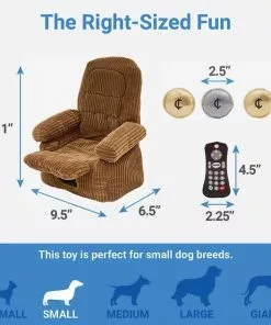 Frisco Zoomies & Chill Couch Hide & Seek Plush Squeaky Puzzle Dog Toy -The Frisco Store 241681 PT1. SY630 V1612879575