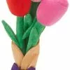 Frisco Rose Bouquet Plush Squeaky Dog Toy -The Frisco Store 241733 MAIN. SY630 V1606756983