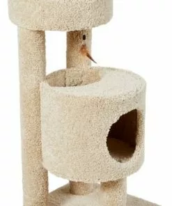 Frisco 36-in Real Carpet Wooden Cat Tree -The Frisco Store 244520 PT2. SY630 V1603496784