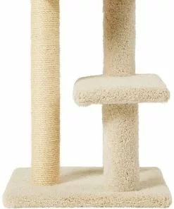 Frisco 41.5-in Real Carpet Wooden Cat Tree -The Frisco Store 244526 PT5. SY630 V1603336889