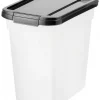 Frisco Airtight Food Storage Container, Clear/Black -The Frisco Store 245804 MAIN. SY630 V1603754565