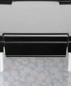 Frisco Airtight Food Storage Container, Clear/Black -The Frisco Store 245804 PT5. SY630 V1603753005