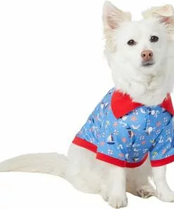 Frisco Nautical Dog & Cat Polo Shirt -The Frisco Store 248635 PT2. SY630 V1624614764