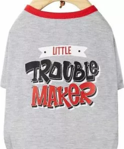 Frisco Little Trouble Maker Dog & Cat T-Shirt -The Frisco Store 248638 PT3. SY630 V1644960089