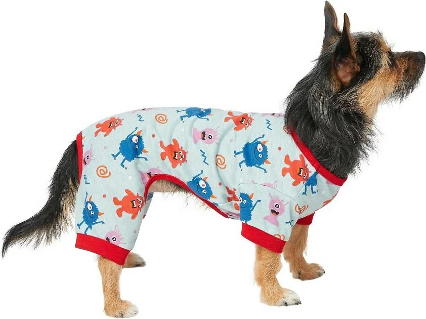 Frisco Little Monsters Dog & Cat Jersey PJs 5 Frisco Little Monsters Dog & Cat Jersey PJs - Image 3