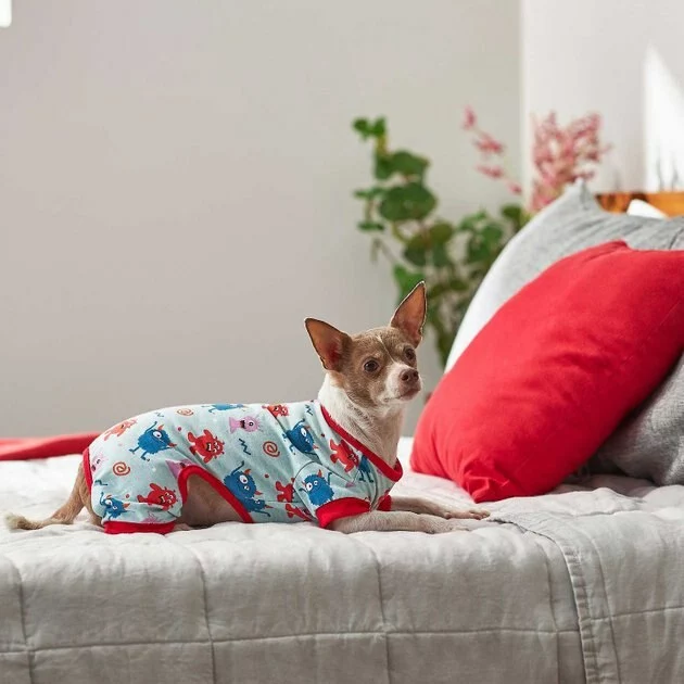 Frisco Little Monsters Dog & Cat Jersey PJs 7 Frisco Little Monsters Dog & Cat Jersey PJs - Image 5