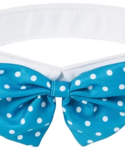 Frisco Polka Dot Dog & Cat Bow Tie, Teal -The Frisco Store 248715 PT3. SY630 V1613763091