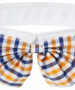 Frisco Plaid Dog & Cat Bow Tie, Orange & Blue 10 Frisco Plaid Dog & Cat Bow Tie, Orange & Blue -The Frisco Store 248723 PT3. SY630 V1614363989
