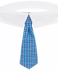 Frisco Plaid Dog & Cat Neck Tie, Blue Plaid 10 Frisco Plaid Dog & Cat Neck Tie, Blue Plaid -The Frisco Store 248738 PT3. SY630 V1614366236