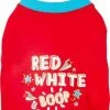 Frisco Red, White & Boop Dog & Cat T-Shirt -The Frisco Store 249241 MAIN. SY630 V1624601556