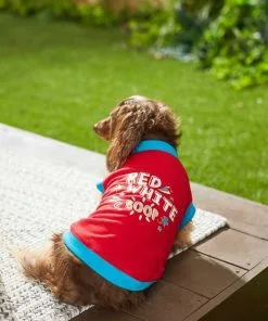 Frisco Red, White & Boop Dog & Cat T-Shirt -The Frisco Store 249241 PT4. SY630 V1624599454