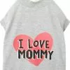 Frisco I Love Mommy Dog & Cat T-Shirt, Gray -The Frisco Store 249278 MAIN. SY630 V1624617150