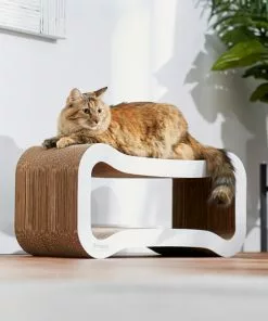 Frisco Cat Scratcher & Lounge Oblique with Catnip -The Frisco Store 249596 PT5. SY630 V1611325582