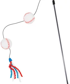 Frisco Baseball Teaser Cat Toy
