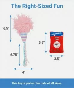 Frisco Baseball Snacks Cat Toy, 2 count 7 Frisco Baseball Snacks Cat Toy, 2 count -The Frisco Store 252738 PT1. SY630 V1615331485