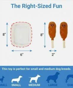 Frisco Baseball Hide-and-Seek Corndog Dog Toy -The Frisco Store 252746 PT1. SY630 V1615331495