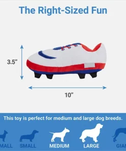 Frisco Baseball Cleat Latex Dog Toy 6 Frisco Baseball Cleat Latex Dog Toy -The Frisco Store 252764 PT1. SY630 V1615570582