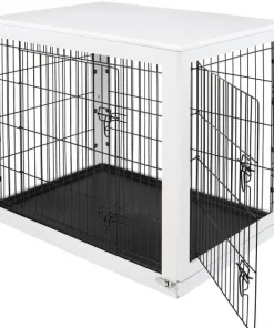 Frisco Double Door Furniture Style Dog Crate, White 9 Frisco Double Door Furniture Style Dog Crate, White -The Frisco Store 253031 PT2. SY630 V1635345996