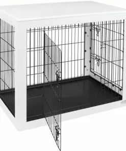 Frisco Double Door Furniture Style Dog Crate, White 10 Frisco Double Door Furniture Style Dog Crate, White -The Frisco Store 253031 PT3. SY630 V1635345826