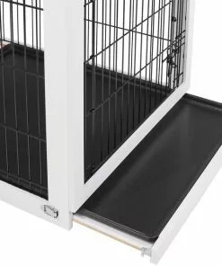 Frisco Double Door Furniture Style Dog Crate, White 11 Frisco Double Door Furniture Style Dog Crate, White -The Frisco Store 253031 PT4. SY630 V1635345744