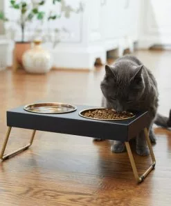 Frisco Copper Stainless Steel Elevated Foldable Double Dog & Cat Bowls 12 Frisco Copper Stainless Steel Elevated Foldable Double Dog & Cat Bowls -The Frisco Store 253059 PT2. SY630 V1616594218