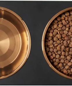 Frisco Copper Stainless Steel Elevated Foldable Double Dog & Cat Bowls 15 Frisco Copper Stainless Steel Elevated Foldable Double Dog & Cat Bowls -The Frisco Store 253059 PT5. SY630 V1616595463