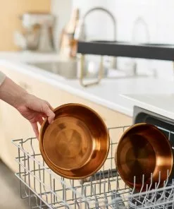 Frisco Copper Stainless Steel Elevated Foldable Double Dog & Cat Bowls 17 Frisco Copper Stainless Steel Elevated Foldable Double Dog & Cat Bowls -The Frisco Store 253059 PT7. SY630 V1616595447