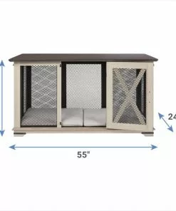 Frisco "Denver" Dog Crate Credenza & Mat Kit -The Frisco Store 255326 PT1. SY630 V1618266426