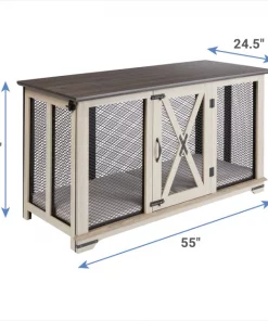 Frisco "Denver" Dog Crate Credenza & Mat Kit -The Frisco Store 255326 PT2. SY630 V1618266593