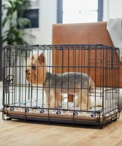 Frisco Micro Terry & Novelty Print Reversible Orthopedic Dog Crate Mat -The Frisco Store 255342 PT5. SY630 V1616121398