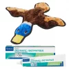 Frisco||Virbac Frisco Flat Plush Squeaking Duck Dog Toy & Virbac C.E.T. Enzymatic Dog & Cat Vanilla-Mint Flavor Toothpaste -The Frisco Store 255473 MAIN. SY630 V1616428592