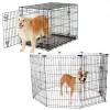 Frisco Heavy Duty Fold & Carry Double Door Collapsible Wire Dog Crate & Frisco Wire Dog Exercise Pen with Step-Through Door, Black 2 Frisco Heavy Duty Fold & Carry Double Door Collapsible Wire Dog Crate & Frisco Wire Dog Exercise Pen with Step-Through Door, Black -The Frisco Store 255537 MAIN. SY630 V1603646516